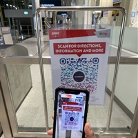 Scan & Go-To QR code at stations and bus interchanges to access travel information